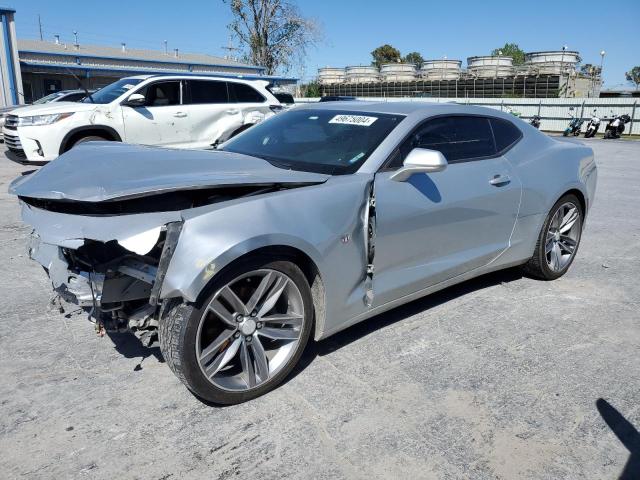 1G1FD1RS5J0101490 - 2018 CHEVROLET CAMARO LT SILVER photo 1