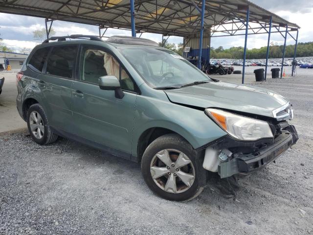 JF2SJADC0FH560774 - 2015 SUBARU FORESTER 2.5I PREMIUM GREEN photo 4