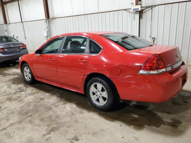 2G1WG5EK3B1308020 - 2011 CHEVROLET IMPALA LT RED photo 2