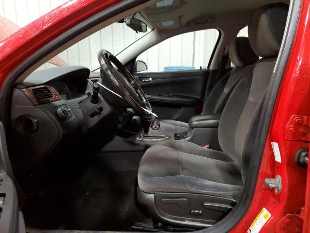 2G1WG5EK3B1308020 - 2011 CHEVROLET IMPALA LT RED photo 7