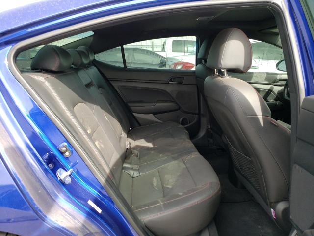 KMHD04LB2KU887999 - 2019 HYUNDAI ELANTRA SPORT BLUE photo 10