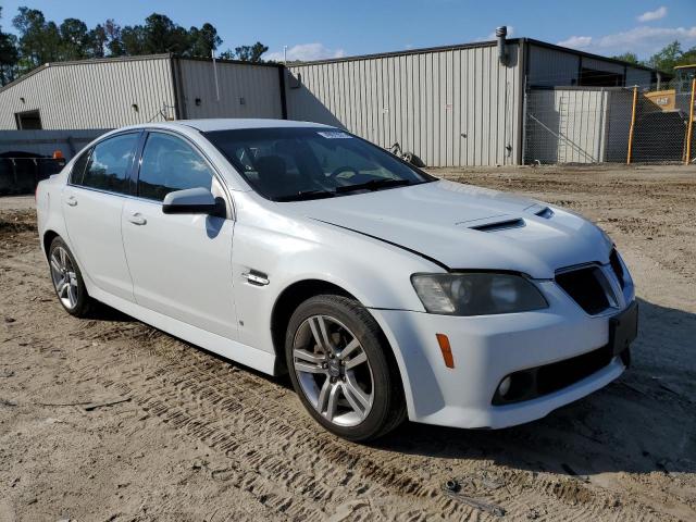 6G2ER57738L150357 - 2008 PONTIAC G8 WHITE photo 4