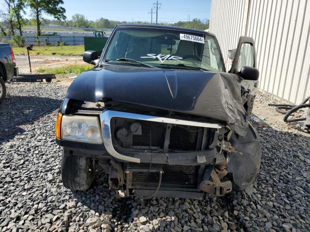 1FTYR44E94PA48311 - 2004 FORD RANGER SUPER CAB BLACK photo 5