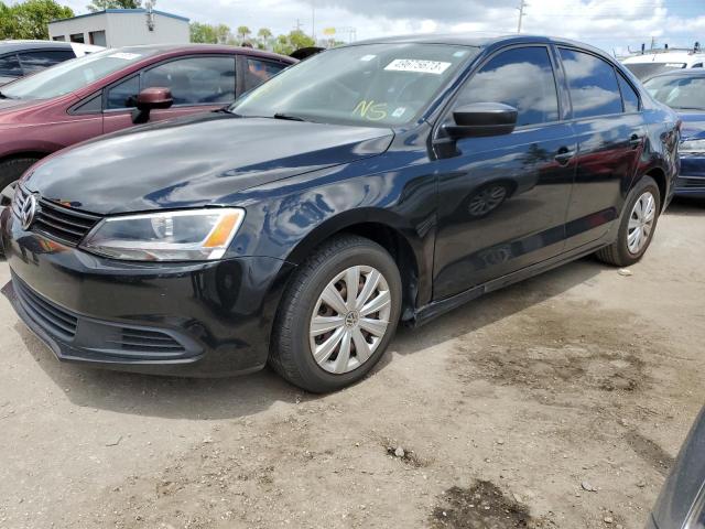 3VW2K7AJ5EM310245 - 2014 VOLKSWAGEN JETTA BASE 黑色 照片 1