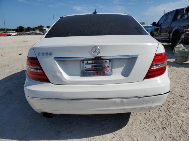 WDDGF4HB2DR244685 - 2013 MERCEDES-BENZ C 250 WHITE photo 6