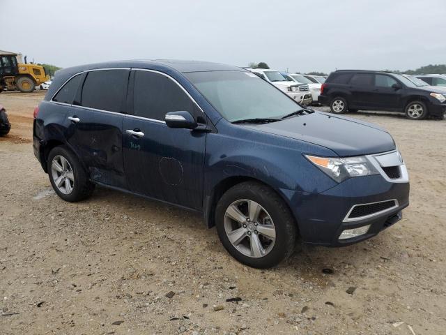 2HNYD2H3XCH546302 - 2012 ACURA MDX TECHNOLOGY BLUE photo 4