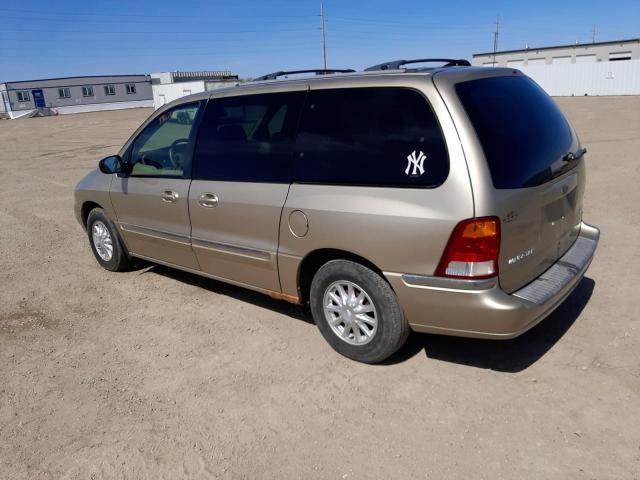 2FMZA5247YBA86219 - 2000 FORD WINDSTAR SE GOLD photo 2