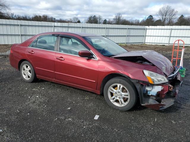 1HGCM55316A013944 - 2006 HONDA ACCORD SE RED photo 4