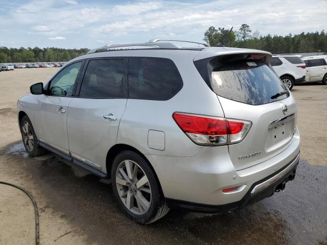 5N1AR2MM7FC600598 - 2015 NISSAN PATHFINDER S 银色 照片 2