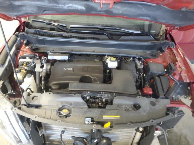 5N1DR2MN9KC585313 - 2019 NISSAN PATHFINDER S BURGUNDY photo 12