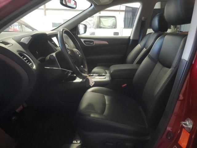 5N1DR2MN9KC585313 - 2019 NISSAN PATHFINDER S BURGUNDY photo 7