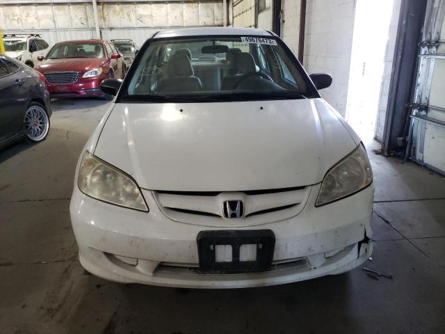 1HGES16395L019855 - 2005 HONDA CIVIC DX VP Ağ foto 5