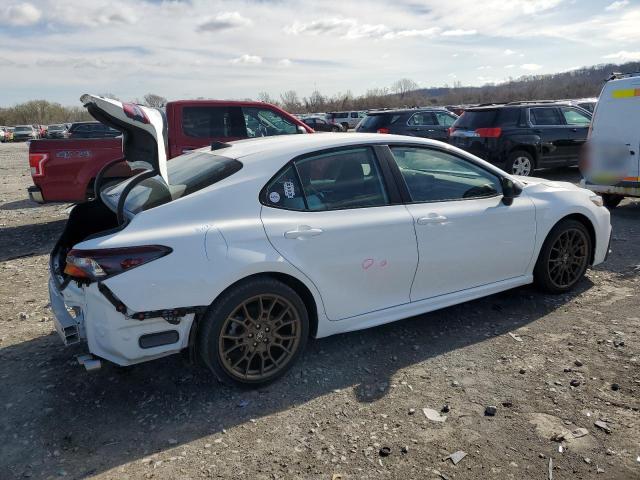 4T1G11AK0PU133017 - 2023 TOYOTA CAMRY SE NIGHT SHADE WHITE photo 3