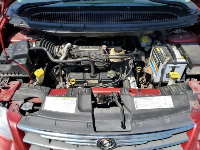 2C4GP64L75R313528 - 2005 CHRYSLER TOWN & COU LIMITED RED photo 12