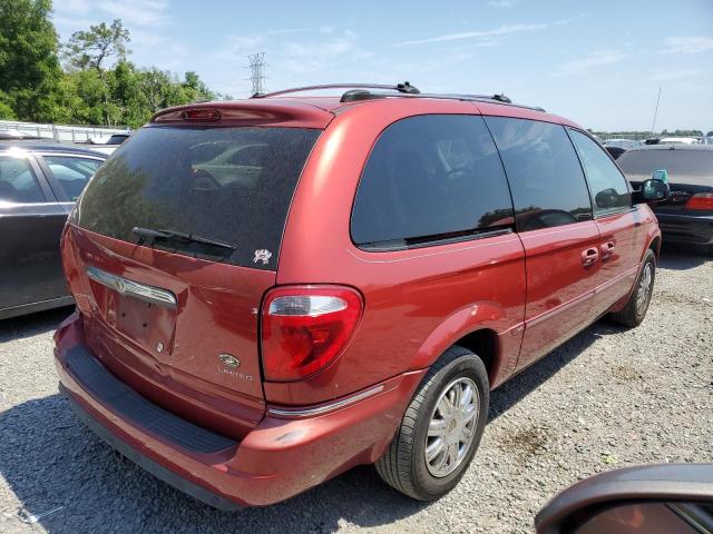 2C4GP64L75R313528 - 2005 CHRYSLER TOWN & COU LIMITED RED photo 3