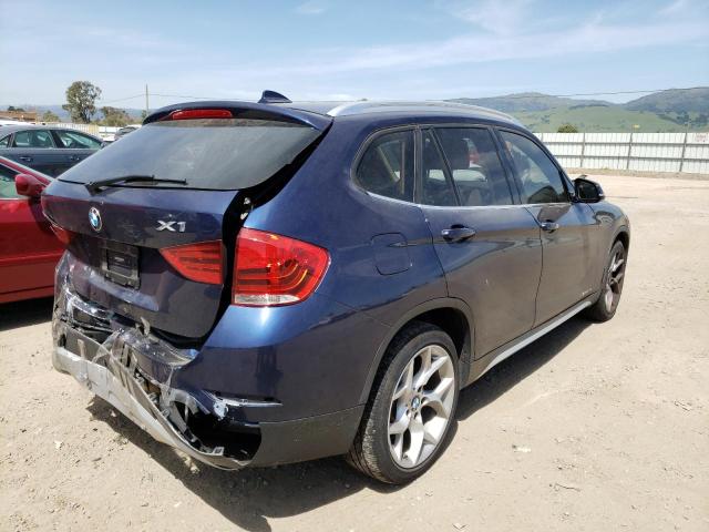 WBAVM1C52EVW46543 - 2014 BMW X1 SDRIVE28I BLUE photo 3