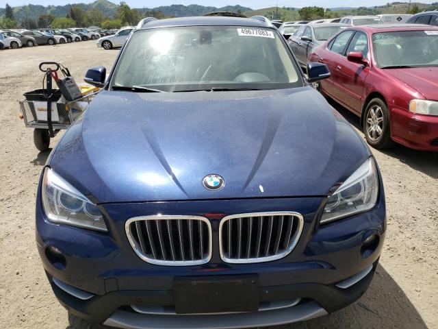 WBAVM1C52EVW46543 - 2014 BMW X1 SDRIVE28I BLUE photo 5