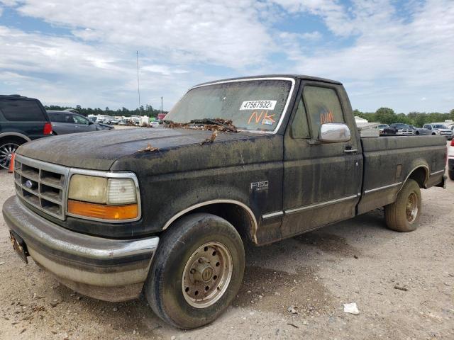 1FTEF15N3SNA20487 - 1995 FORD F-150 BLACK photo 2