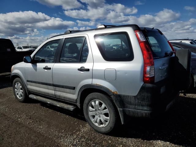 JHLRD78516C813054 - 2006 HONDA CR-V LX SILVER photo 2