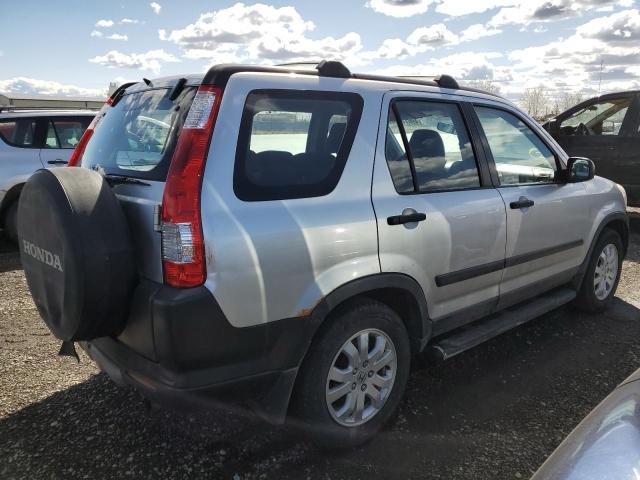 JHLRD78516C813054 - 2006 HONDA CR-V LX SILVER photo 3