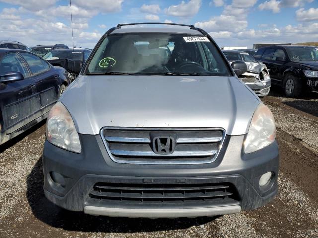 JHLRD78516C813054 - 2006 HONDA CR-V LX SILVER photo 5