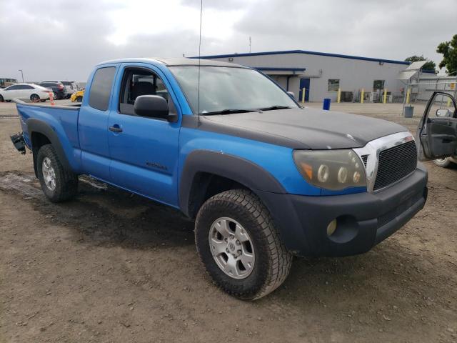 5TETU62N35Z017461 - 2005 TOYOTA TACOMA PRERUNNER ACCESS CAB BLUE photo 4