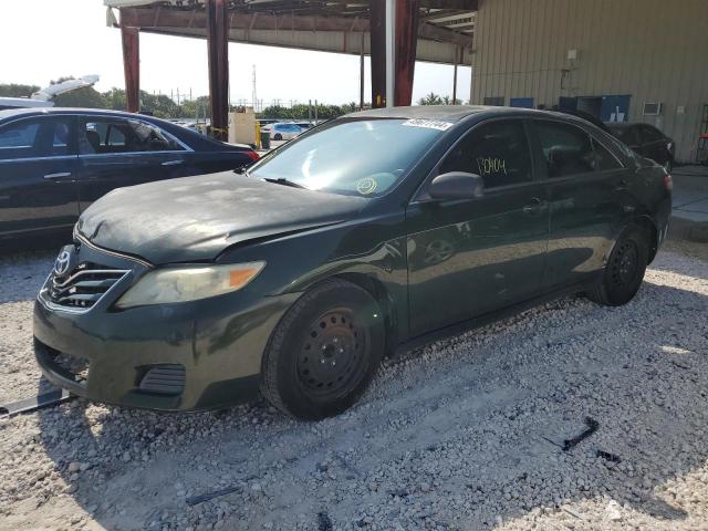 4T1BF3EK7BU589137 - 2011 TOYOTA CAMRY BASE GREEN photo 1