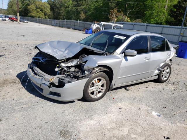 1HGCM56306A033911 - 2006 HONDA ACCORD SE SILVER photo 1