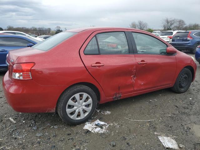 JTDBT903671089866 - 2007 TOYOTA YARIS RED photo 3