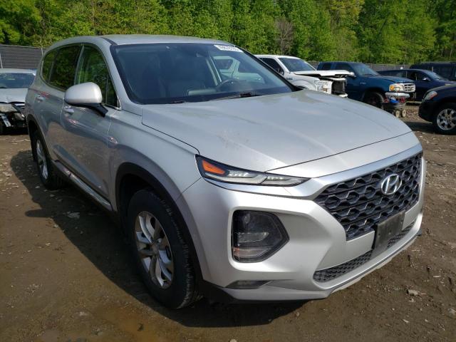 5NMS3CAD0KH132410 - 2019 HYUNDAI SANTA FE SEL Արծաթագույն լուսանկար 4