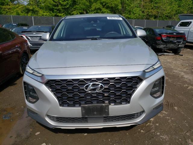5NMS3CAD0KH132410 - 2019 HYUNDAI SANTA FE SEL Արծաթագույն լուսանկար 5