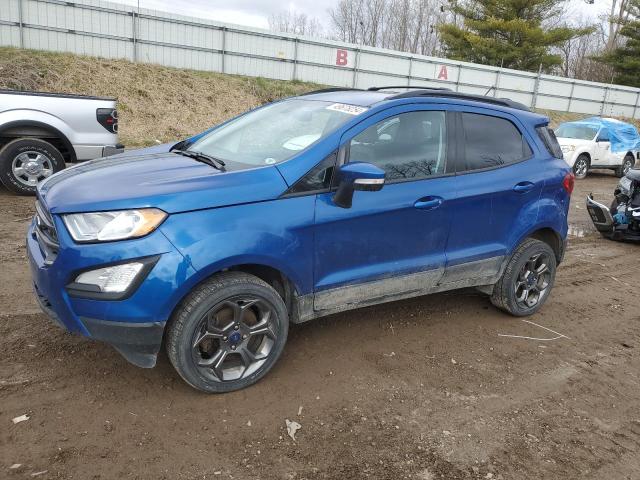 MAJ6P1CL6JC221531 - 2018 FORD ECOSPORT SES BLUE photo 1