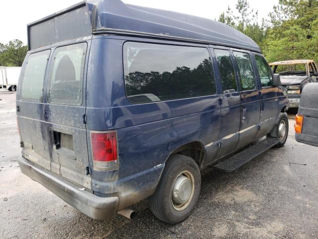 1FBNE31L26DB30658 - 2006 FORD ECONOLINE E350 SUPER DUTY WAGON BLUE photo 3