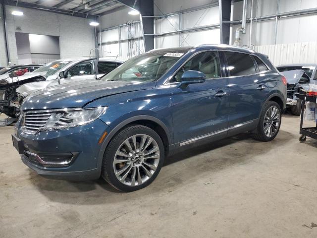 2LMTJ8LP3GBL28331 - 2016 LINCOLN MKX RESERVE 蓝色 照片 1