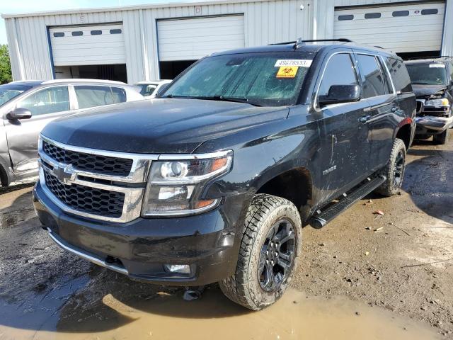 1GNSKBKC7HR397372 - 2017 CHEVROLET TAHOE K1500 LT BLACK photo 1