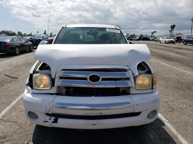 5TBRT34114S451923 - 2004 TOYOTA TUNDRA ACCESS CAB SR5 WHITE photo 5