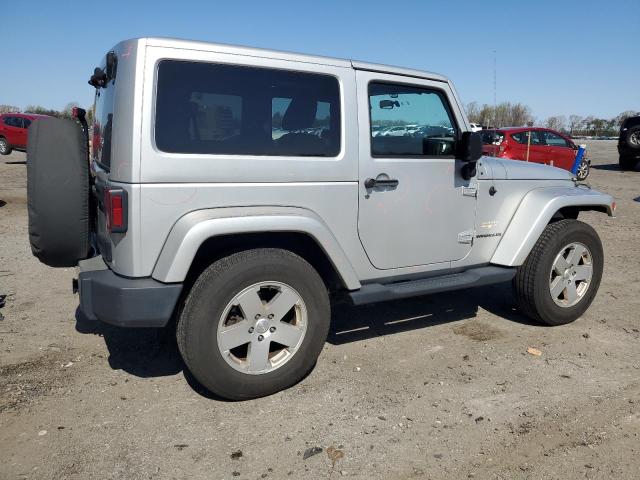 1J4GA5D12BL522555 - 2011 JEEP WRANGLER SAHARA SILVER photo 3