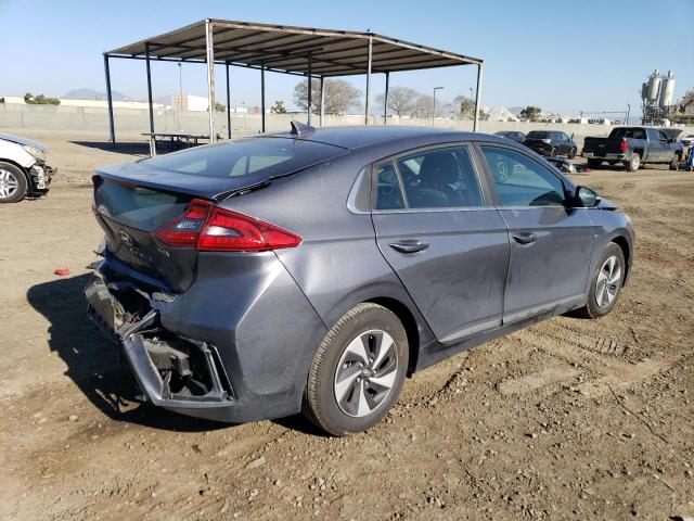 KMHC75LC4HU057510 - 2017 HYUNDAI IONIQ SEL GRAY photo 3