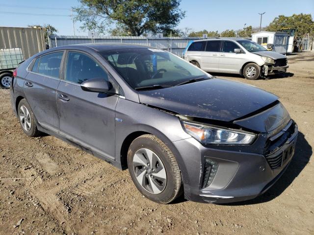 KMHC75LC4HU057510 - 2017 HYUNDAI IONIQ SEL GRAY photo 4