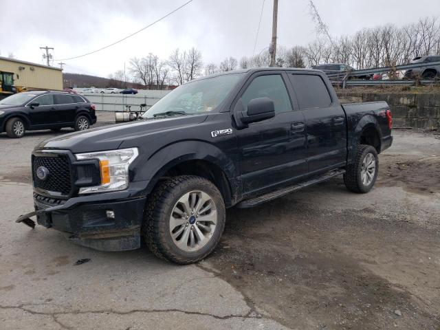 1FTEW1E5XJFC37706 - 2018 FORD F150 SUPERCREW BLACK photo 1