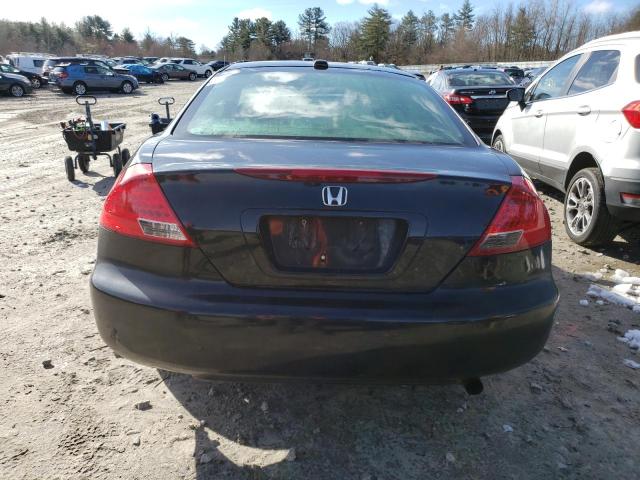 1HGCM72636A007444 - 2006 HONDA ACCORD EX BLACK photo 6