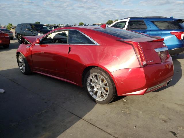 1G6DK1EDXB0117510 - 2011 CADILLAC CTS PERFORMANCE COLLECTION Красный фото 2