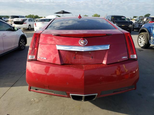 1G6DK1EDXB0117510 - 2011 CADILLAC CTS PERFORMANCE COLLECTION Красный фото 6
