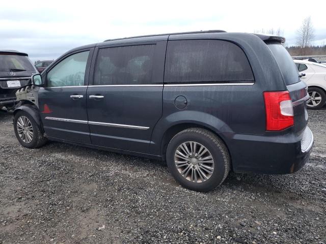 2C4RC1CG5ER277141 - 2014 CHRYSLER TOWN & COU TOURING L GRAY photo 2