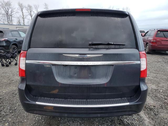 2C4RC1CG5ER277141 - 2014 CHRYSLER TOWN & COU TOURING L GRAY photo 6