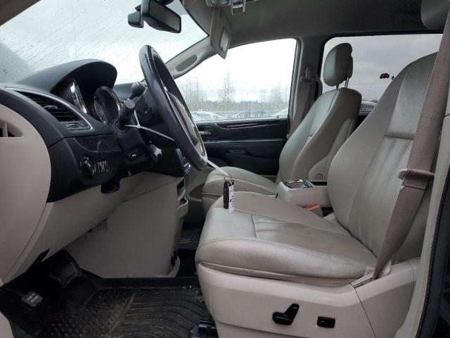 2C4RC1CG5ER277141 - 2014 CHRYSLER TOWN & COU TOURING L GRAY photo 7