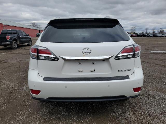 2T2BK1BA1FC316354 - 2015 LEXUS RX 350 BASE WHITE photo 6