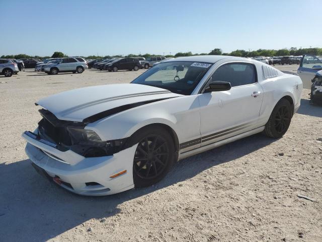 1ZVBP8AM4E5309515 - 2014 FORD MUSTANG WHITE photo 1