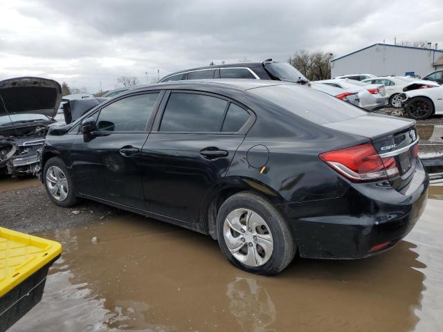 2HGFB2F53FH564184 - 2015 HONDA CIVIC LX BLACK photo 2