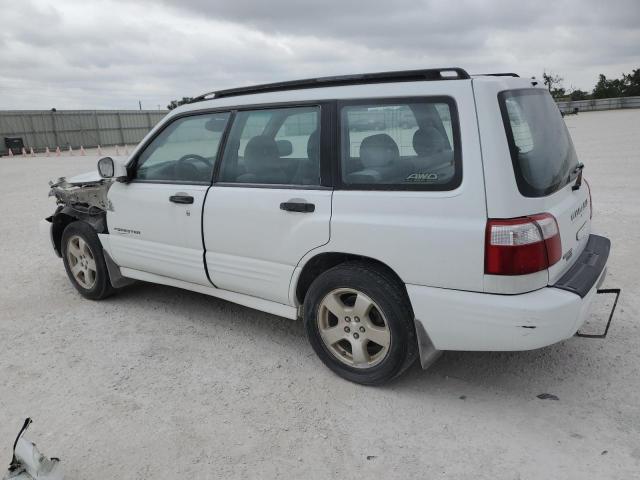 JF1SF65632H734701 - 2002 SUBARU FORESTER S WHITE photo 2